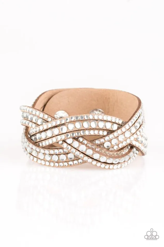 Paparazzi Jewelry Bracelets Paparazzi Bracelet Bring On The Bling Brown