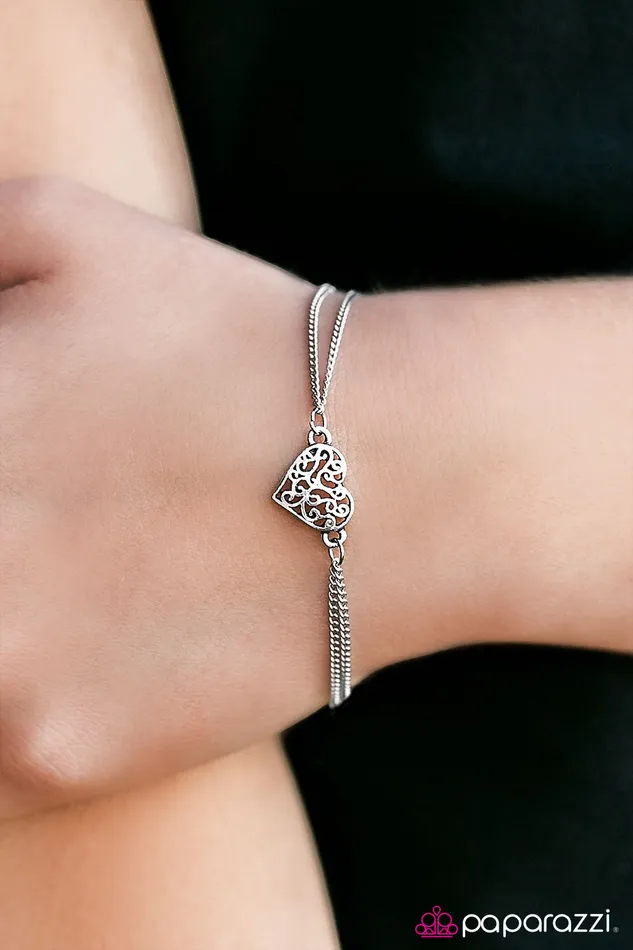 Paparazzi Jewelry Bracelets Paparazzi Bracelet Deep In The Heart Of Texas Silver Paparazzi Jewelry Bracelets Paparazzi Bracelet Deep In The Heart Of Texas Silver