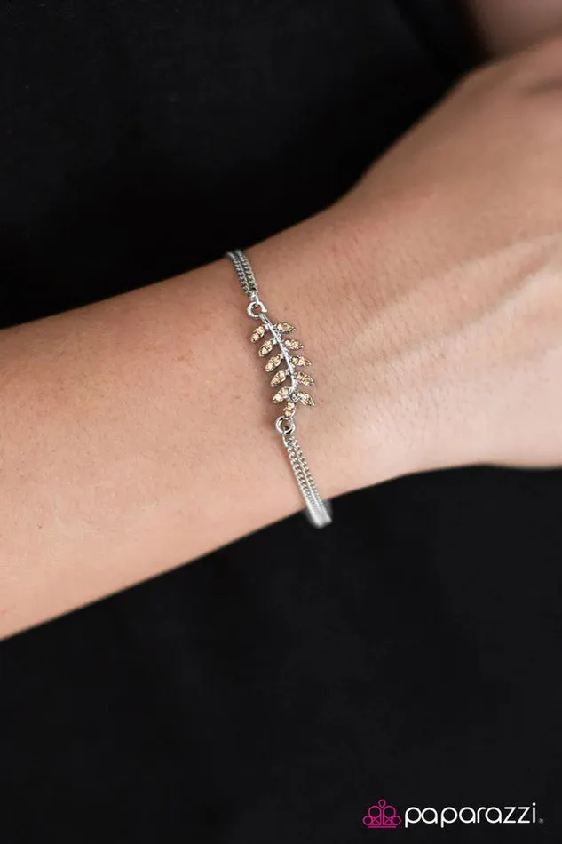 Paparazzi Jewelry Bracelets Paparazzi Bracelet Deep Roots Brown