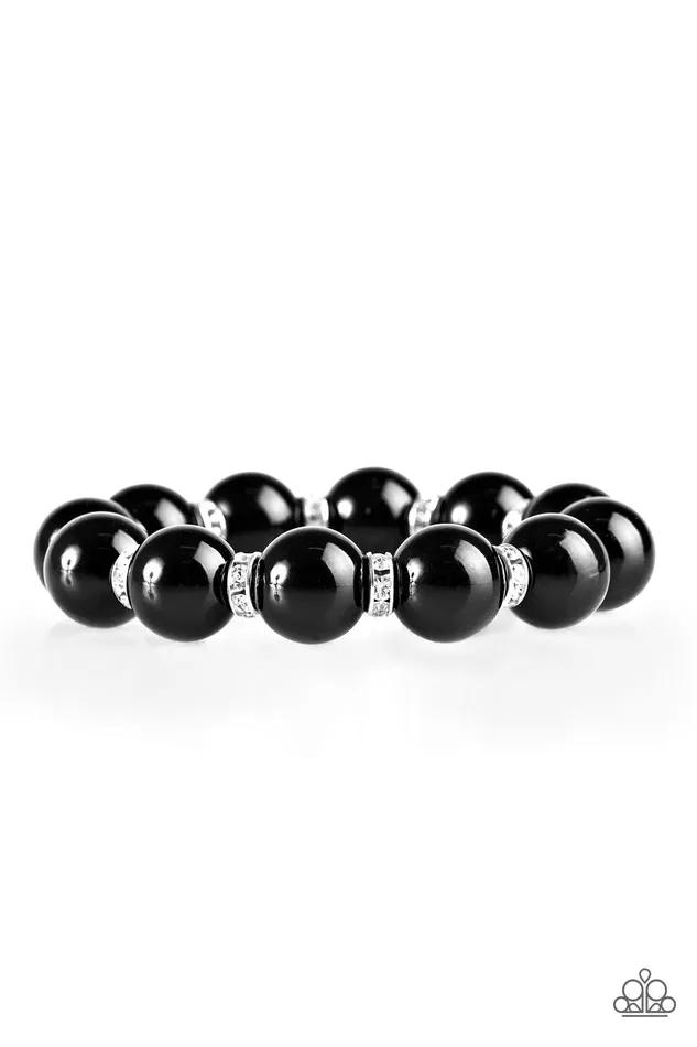 Paparazzi Jewelry Bracelets Paparazzi Bracelet Here Comes The BRIDESMAID Black