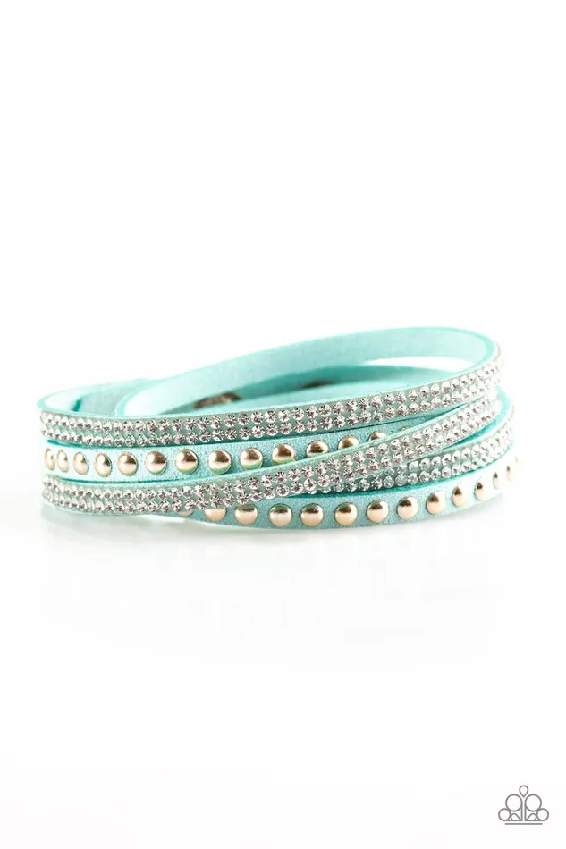 Paparazzi Jewelry Bracelets Paparazzi Bracelet I BOLD You So Blue
