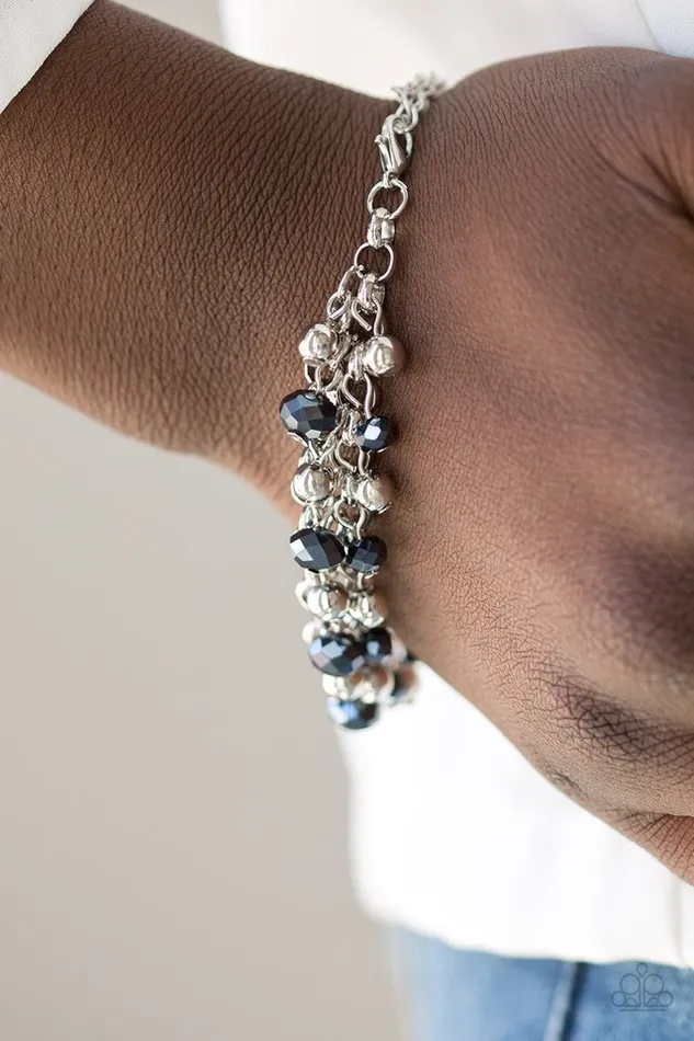 Paparazzi Jewelry Bracelets Paparazzi Bracelet Just For The FUND Of It Blue