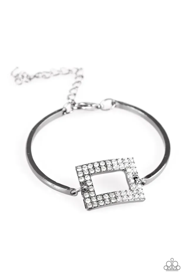 Paparazzi Jewelry Bracelets Paparazzi Bracelet Main Street Metro Black