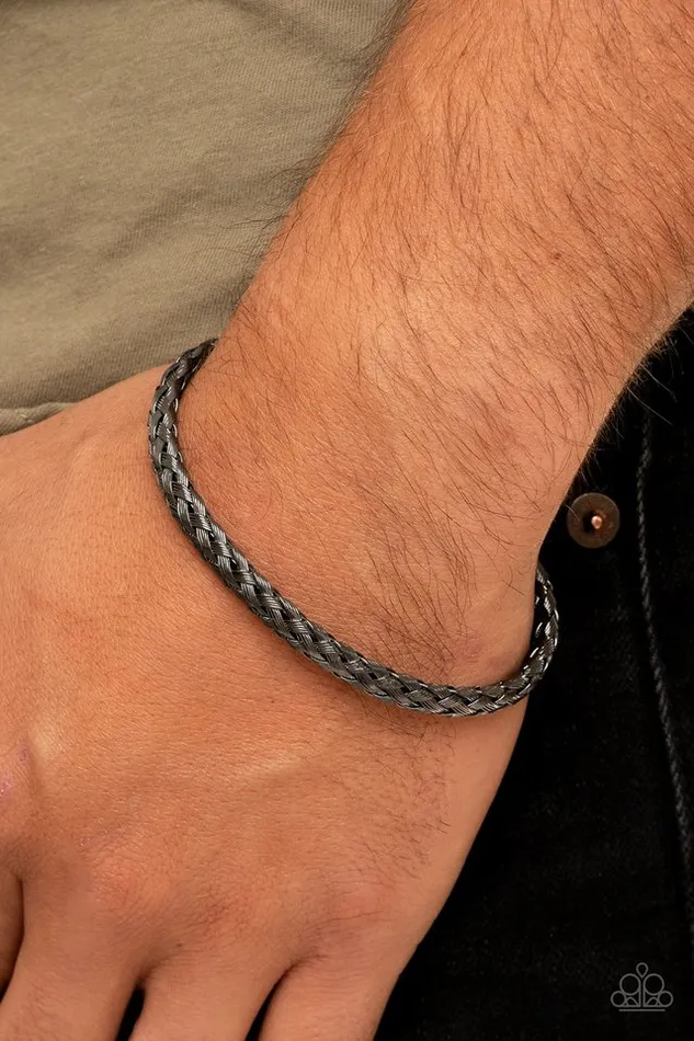 Paparazzi Jewelry Bracelets Paparazzi Bracelet Metalhead Medley Black