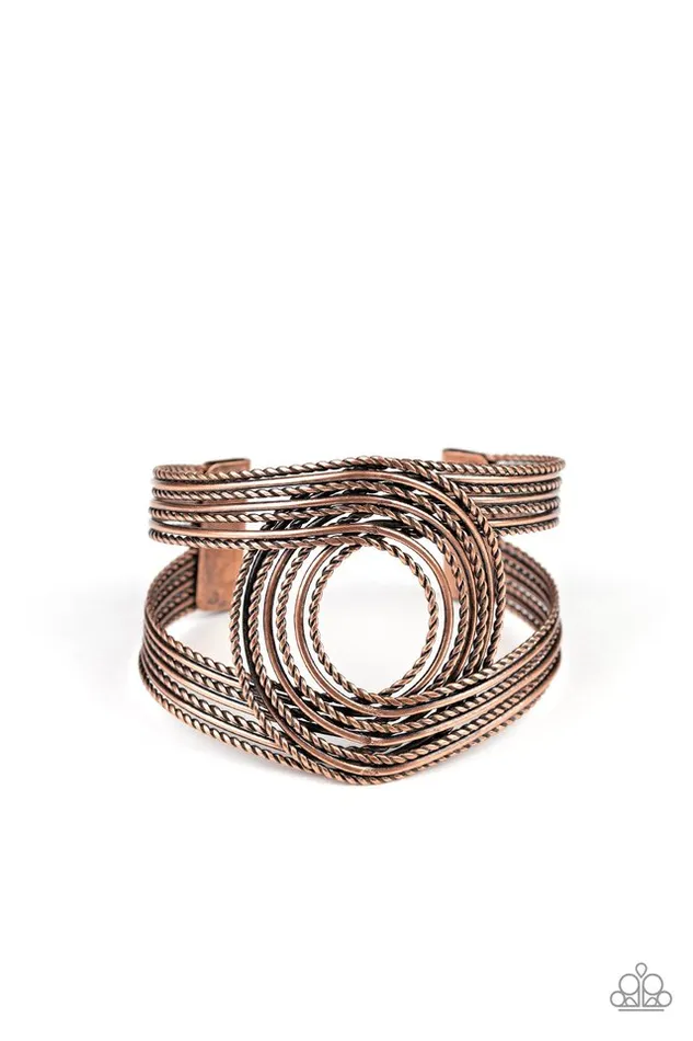 Paparazzi Jewelry Bracelets Paparazzi Bracelet Rustic Coils Copper Paparazzi Jewelry Bracelets Paparazzi Bracelet Rustic Coils Copper