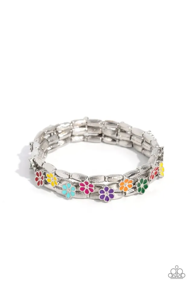 Paparazzi Jewelry Bracelets Paparazzi Bracelet Scattered Springtime Multi Paparazzi Jewelry Bracelets Paparazzi Bracelet Scattered Springtime Multi