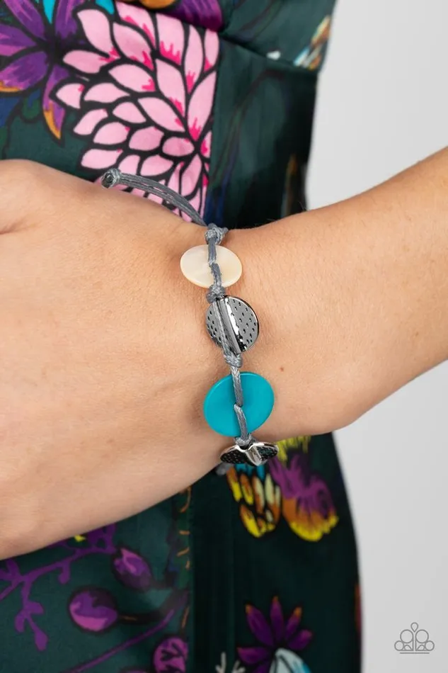 Paparazzi Jewelry Bracelets Paparazzi Bracelet Shore Up Blue