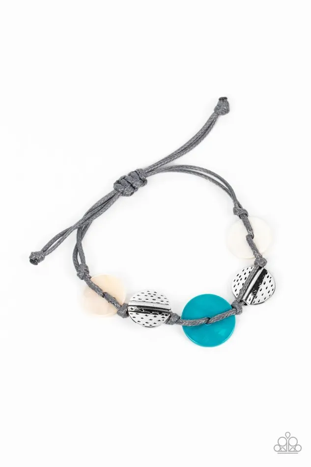 Paparazzi Jewelry Bracelets Paparazzi Bracelet Shore Up Blue