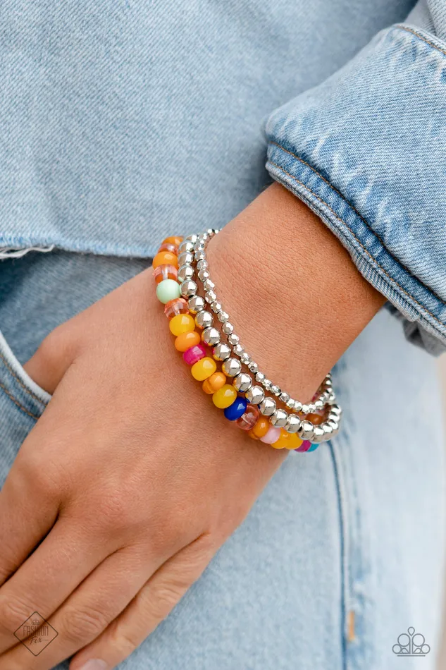 Paparazzi Jewelry Bracelets Paparazzi Bracelet Standout Sensation Multi