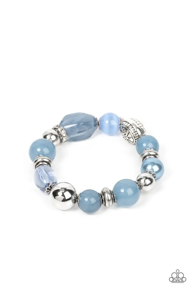 Paparazzi Jewelry Bracelets Paparazzi Bracelet Tonal Takeover Blue Paparazzi Jewelry Bracelets Paparazzi Bracelet Tonal Takeover Blue
