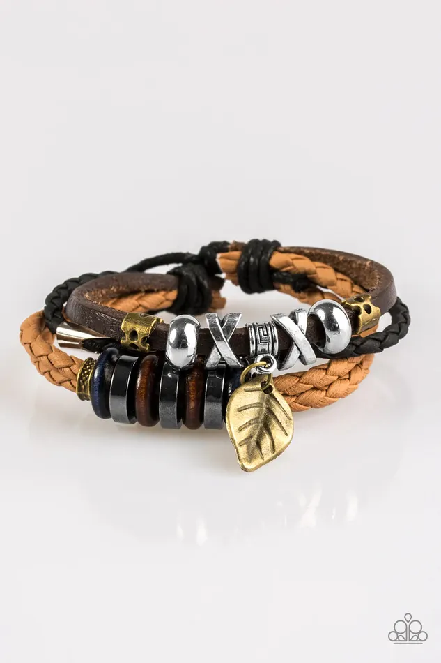 Paparazzi Jewelry Bracelets Paparazzi Bracelet Wonderfully Willow Brass