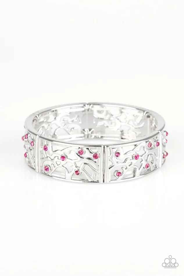 Paparazzi Jewelry Bracelets Paparazzi Bracelet Yours and VINE Pink Paparazzi Jewelry Bracelets Paparazzi Bracelet Yours and VINE Pink