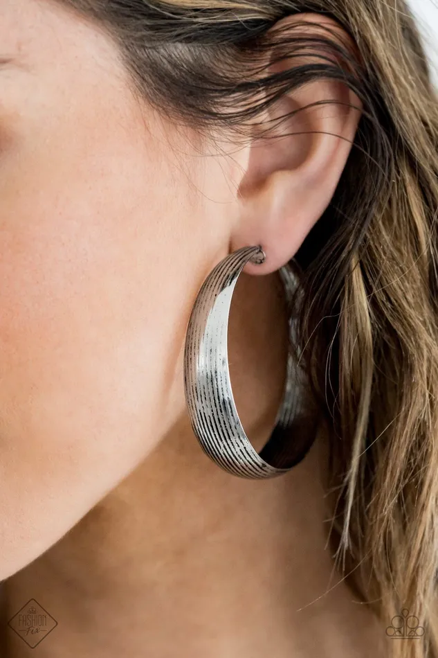 Paparazzi Jewelry Earrings Paparazzi Earring Desert Wanderings Silver