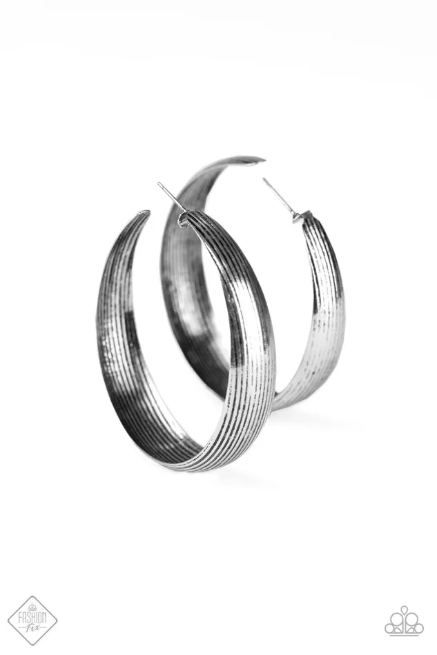 Paparazzi Jewelry Earrings Paparazzi Earring Desert Wanderings Silver Paparazzi Jewelry Earrings Paparazzi Earring Desert Wanderings Silver