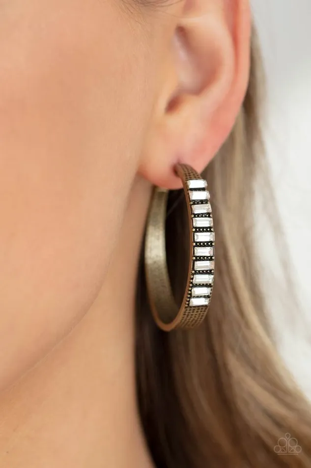 Paparazzi Jewelry Earrings Paparazzi Earring More To Love Brass