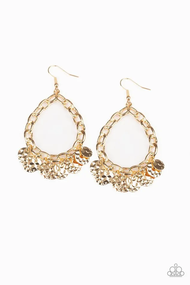 Paparazzi Jewelry Earrings Paparazzi Earring Street Appeal Gold Paparazzi Jewelry Earrings Paparazzi Earring Street Appeal Gold