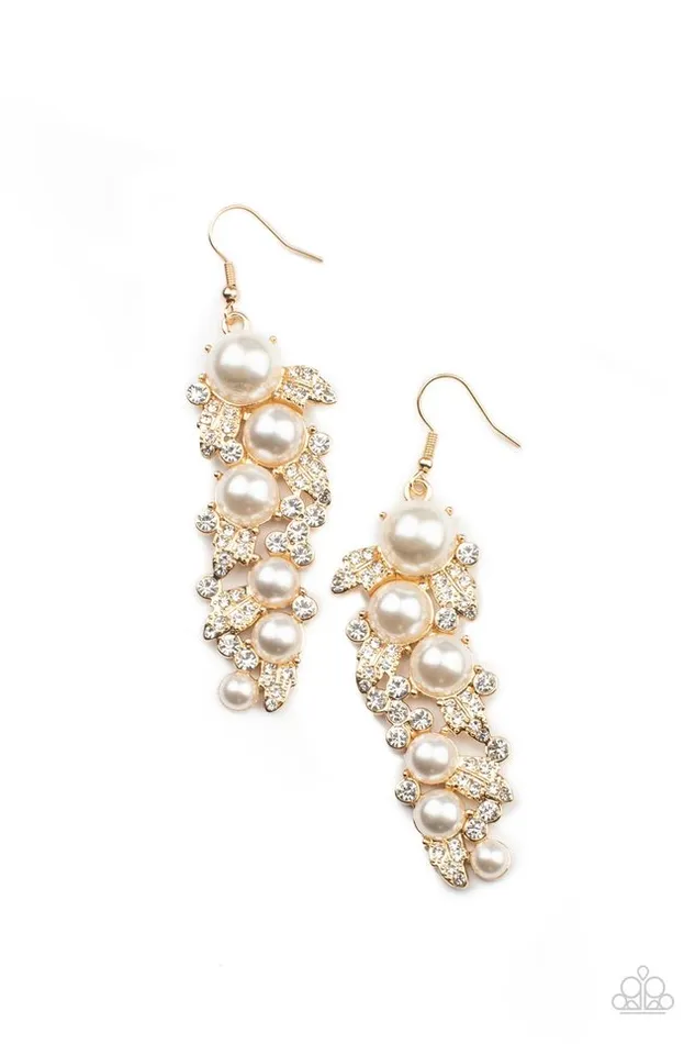 Paparazzi Jewelry Earrings Paparazzi Earring The Party Has Arrived Gold Paparazzi Jewelry Earrings Paparazzi Earring The Party Has Arrived Gold