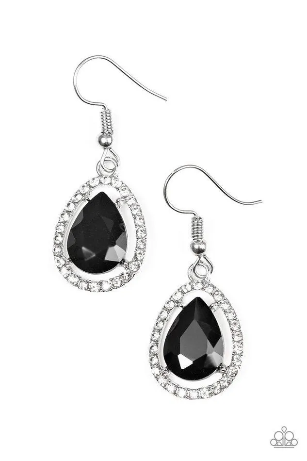 Paparazzi Jewelry Earrings Paparazzi Earrings A One GLAM Show Black Paparazzi Jewelry Earrings Paparazzi Earrings A One GLAM Show Black