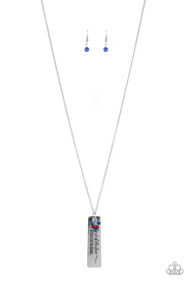 Paparazzi Jewelry Necklaces Paparazzi Necklace Because Of The Brave Multi