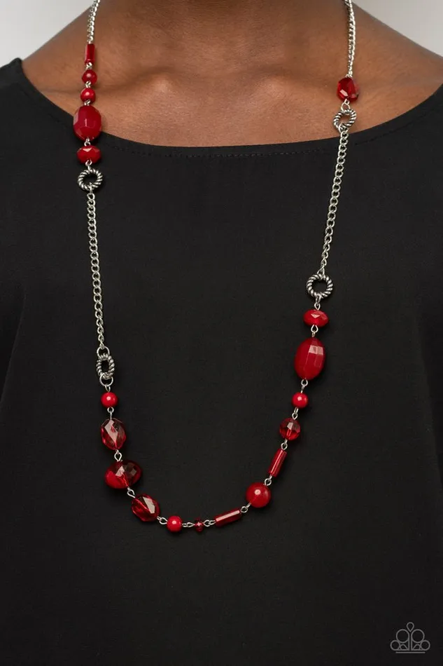 Paparazzi Jewelry Necklaces Paparazzi Necklace Craveable Color Red