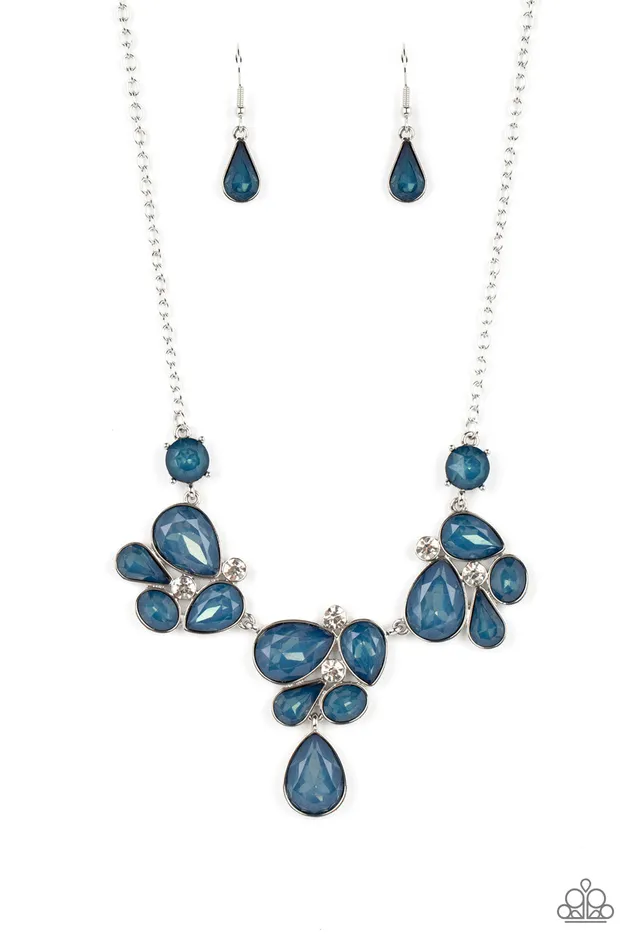 Paparazzi Jewelry Necklaces Paparazzi Necklace Everglade Escape Blue