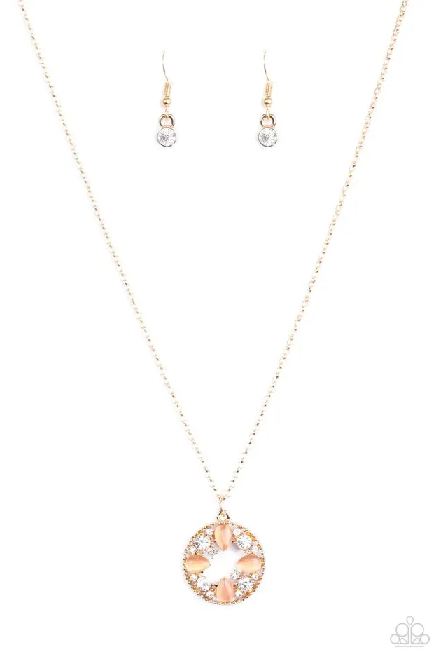 Paparazzi Jewelry Necklaces Paparazzi Necklace Eyes On The Prize Gold