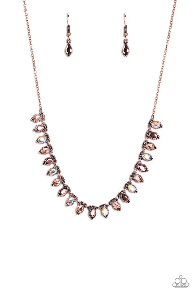 Paparazzi Jewelry Necklaces Paparazzi Necklace Fairy Light Fashion Copper Paparazzi Jewelry Necklaces Paparazzi Necklace Fairy Light Fashion Copper