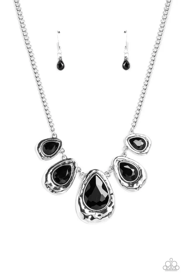Paparazzi Jewelry Necklaces Paparazzi Necklace Formally Forged Black Paparazzi Jewelry Necklaces Paparazzi Necklace Formally Forged Black
