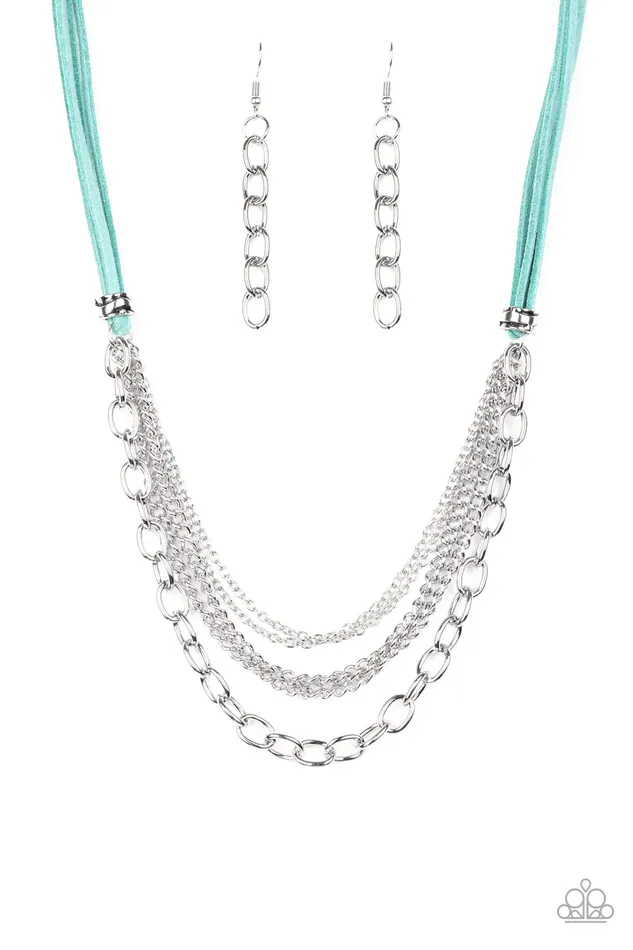 Paparazzi Jewelry Necklaces Paparazzi Necklace Free Roamer Blue