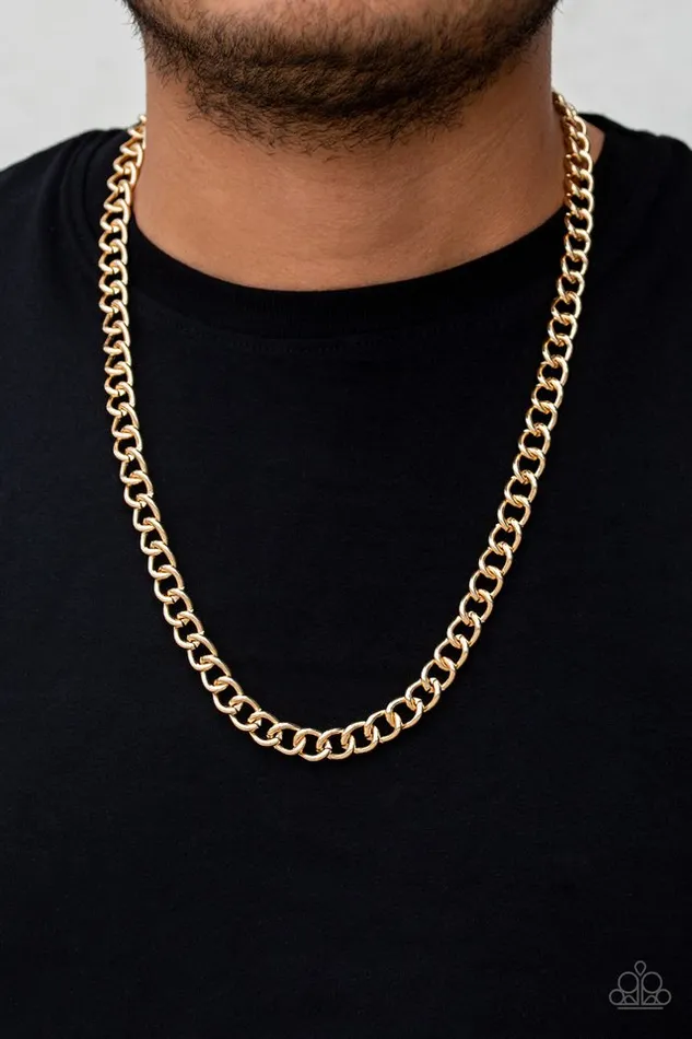 Paparazzi Jewelry Necklaces Paparazzi Necklace Full Court Gold