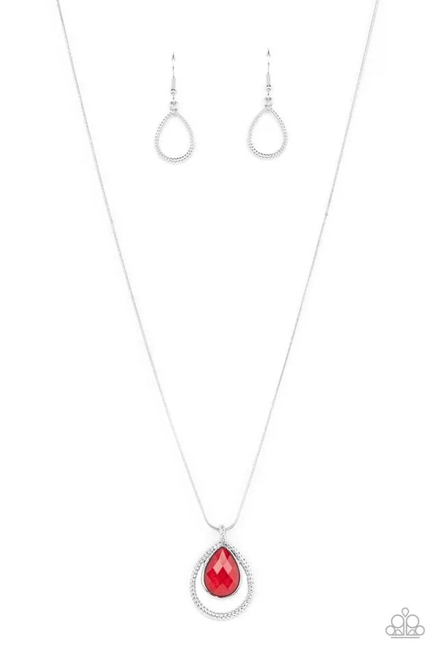 Paparazzi Jewelry Necklaces Paparazzi Necklace Gorgeously Glimmering Red Paparazzi Jewelry Necklaces Paparazzi Necklace Gorgeously Glimmering Red