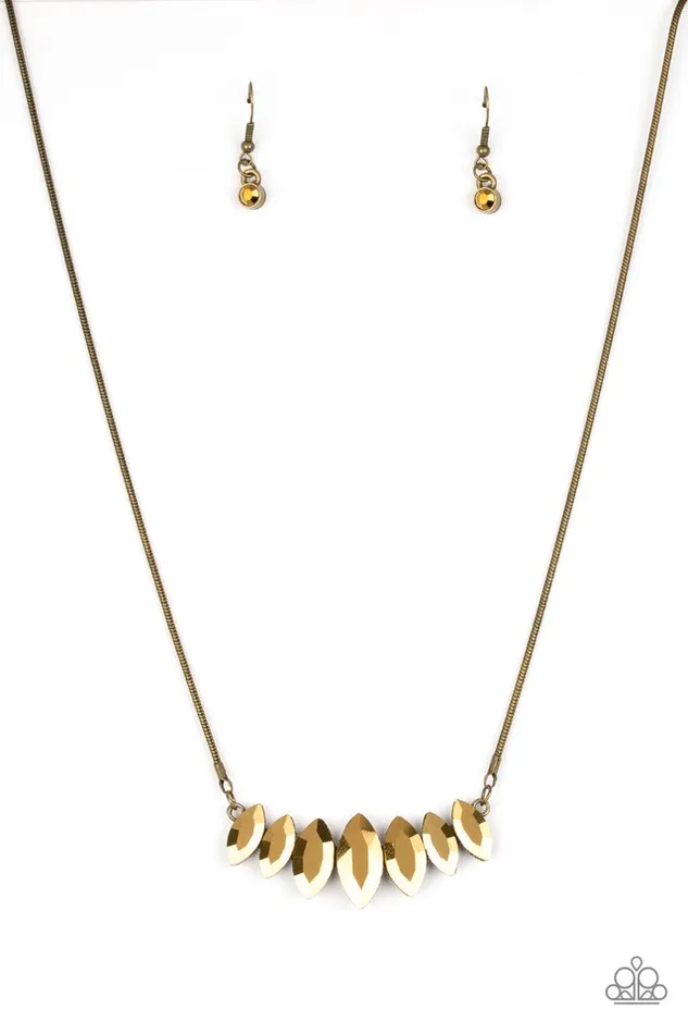Paparazzi Jewelry Necklaces Paparazzi Necklace Leading Lady Brass Paparazzi Jewelry Necklaces Paparazzi Necklace Leading Lady Brass