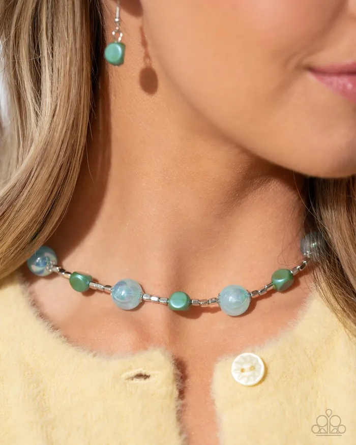 Paparazzi Jewelry Necklaces Paparazzi Necklace Malibu Makeover Blue