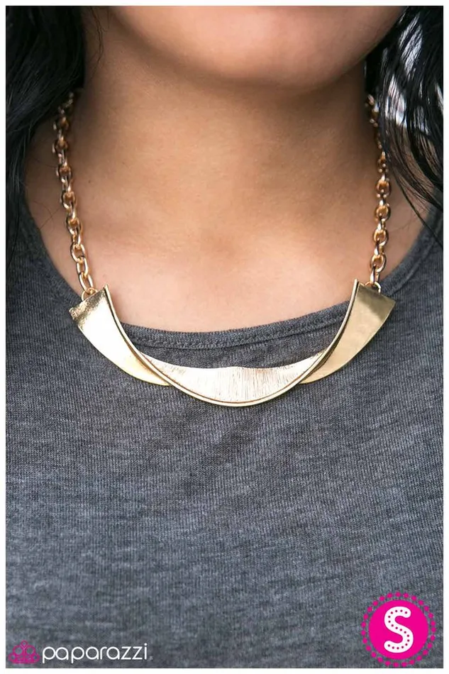 Paparazzi Jewelry Necklaces Paparazzi Necklace Nothing Else METALS Gold