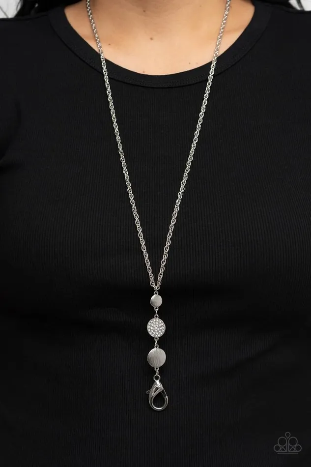 Paparazzi Jewelry Necklaces Paparazzi Necklace Positively Planetary White