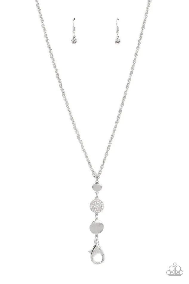 Paparazzi Jewelry Necklaces Paparazzi Necklace Positively Planetary White Paparazzi Jewelry Necklaces Paparazzi Necklace Positively Planetary White