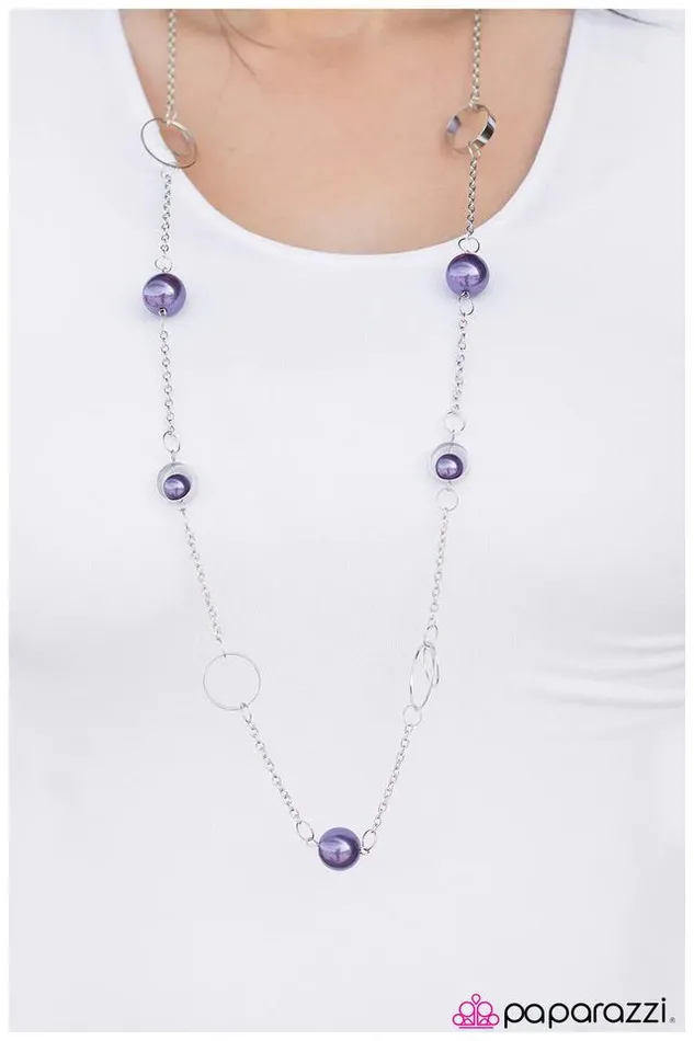 Paparazzi Jewelry Necklaces Paparazzi Necklace Profoundly Purple Purple