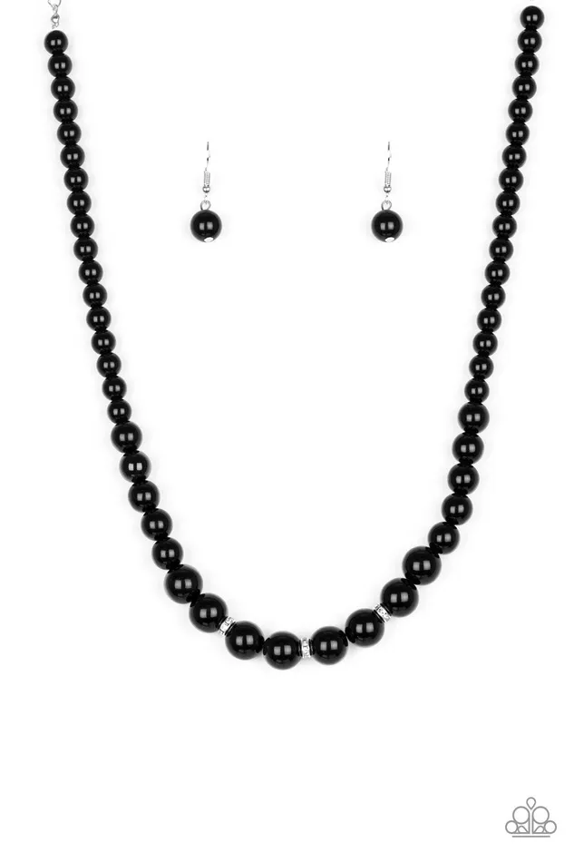 Paparazzi Jewelry Necklaces Paparazzi Necklace Royal Romance Black