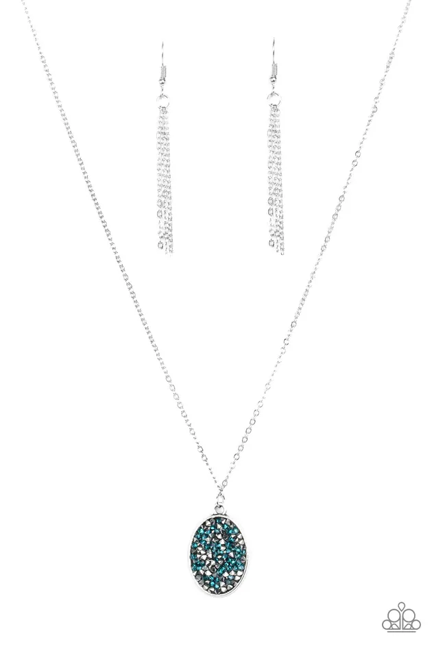Paparazzi Jewelry Necklaces Paparazzi Necklace StarCrossed Stargazer Blue Paparazzi Jewelry Necklaces Paparazzi Necklace StarCrossed Stargazer Blue