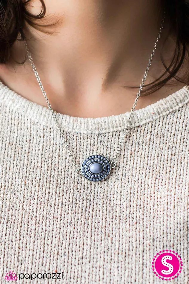 Paparazzi Jewelry Necklaces Paparazzi Necklace TIJUANA Dance Blue