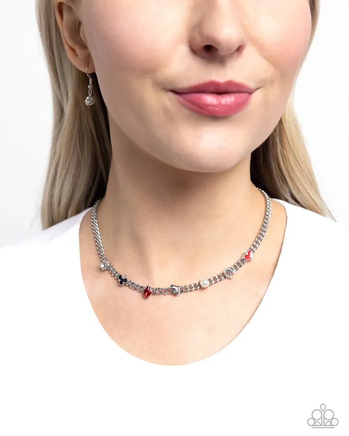 Paparazzi Jewelry Necklaces Paparazzi Necklace Vegas Vault Red