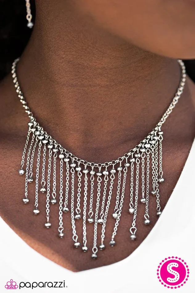 Paparazzi Jewelry Necklaces Paparazzi Necklace Who Needs Fireworks Silver