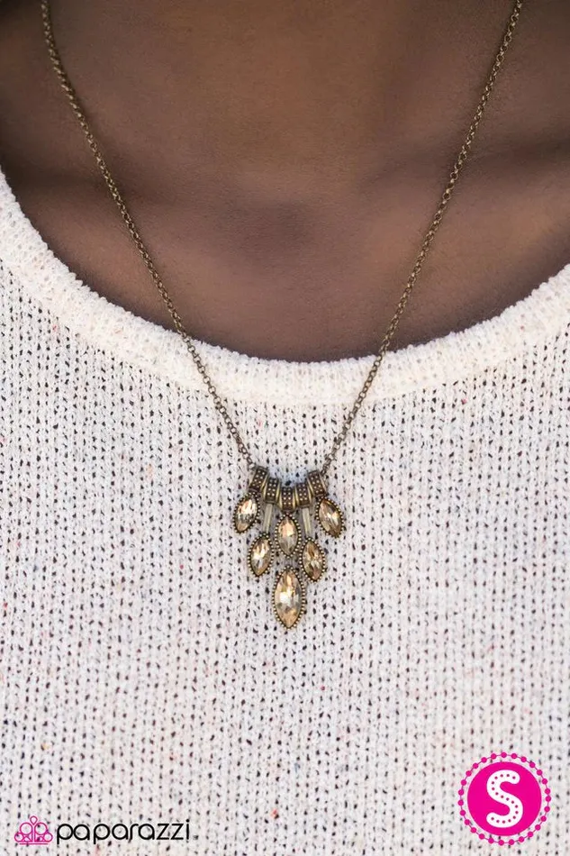 Paparazzi Jewelry Necklaces Paparazzi Necklace You Should See Me In A Crown Brass