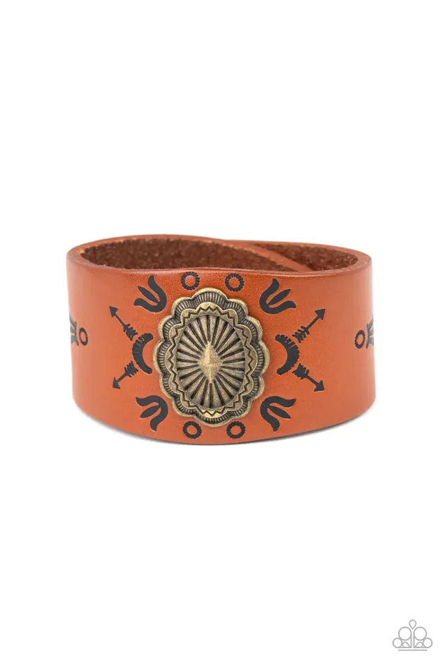 Paparazzi Jewelry Paparazzi Bracelet Desert Badlands Brass Bracelets