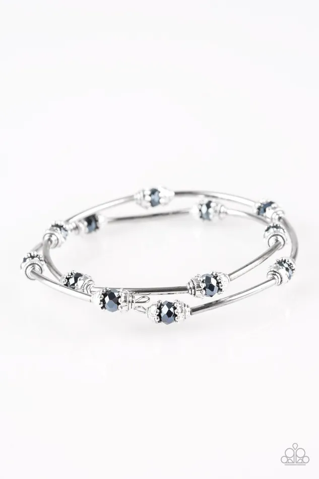 Paparazzi Jewelry Paparazzi Bracelet Into Infinity Blue Bracelets