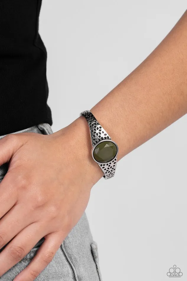 Paparazzi Jewelry Paparazzi Bracelet Over POPulated Green Bracelets