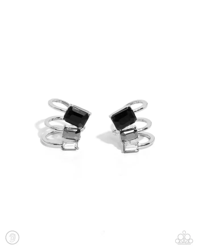 Paparazzi Jewelry Paparazzi Earring Impressive Shimmer Silver Earrings Paparazzi Jewelry Paparazzi Earring Impressive Shimmer Silver Earrings