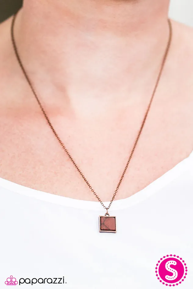 Paparazzi Jewelry Paparazzi Necklace Anasazi Cliffs Copper Necklaces