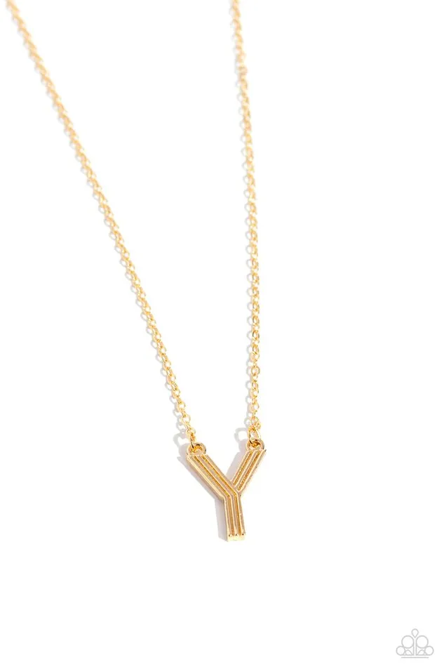 Paparazzi Jewelry Paparazzi Necklace Leave Your Initials Gold Y Necklaces Paparazzi Jewelry Paparazzi Necklace Leave Your Initials Gold Y Necklaces