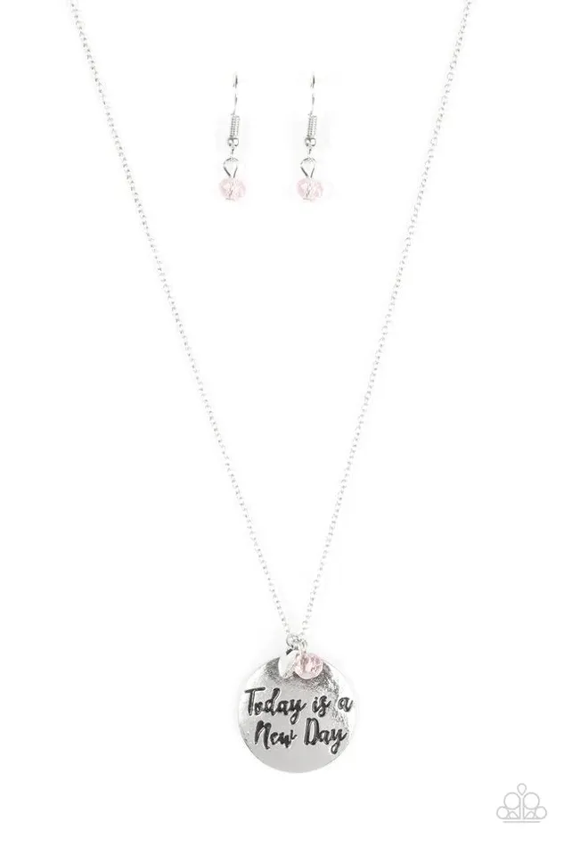 Paparazzi Jewelry Paparazzi Necklace New Day New Beginnings Pink Necklaces